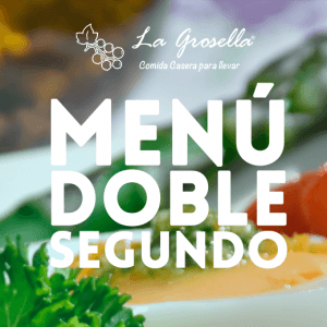 Menú Doble Segundo para colectividades