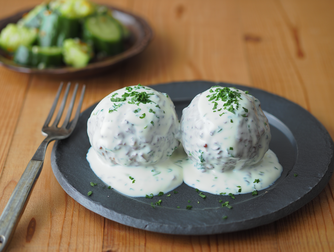 Albondigas-de-carne-y-arroz-con-salsa-de-yogur-de-La-Grosella-1
