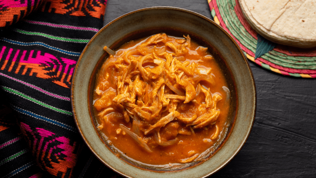 Pollo al chile chipotle