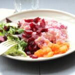 Comida a domicilio - Ensaladilla alemana con salmón ahumado