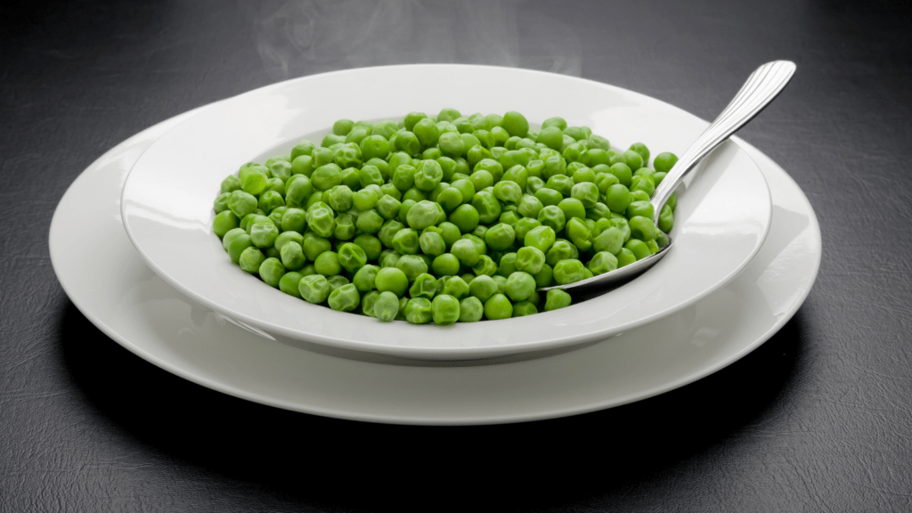 Guisantes 🥗 salteados con ajo