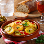 Comida a domicilio - Patatas a lo pobre