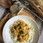 Comida a domicilio - Ragú de pollo al curry amarillo