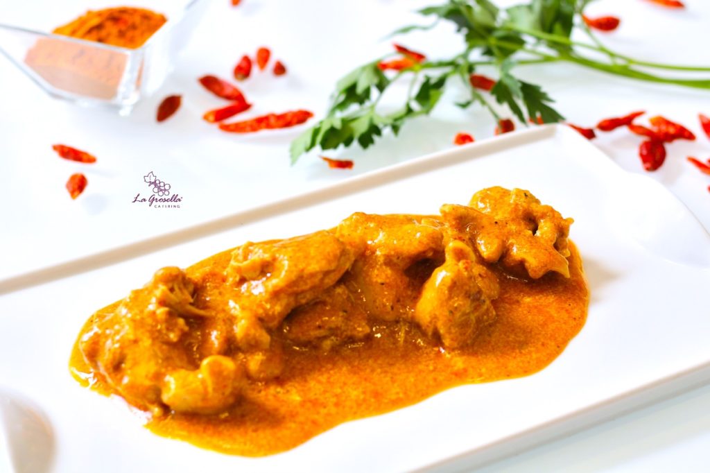 Ragú de pollo al estilo Tandoori Masala