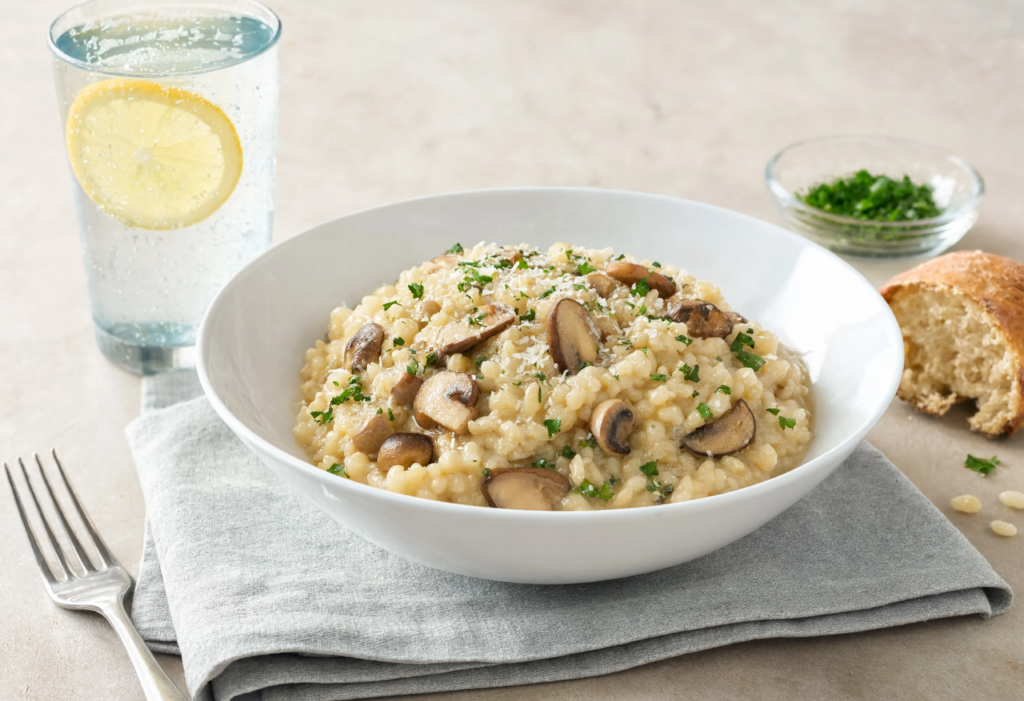 Risotto de setas variadas