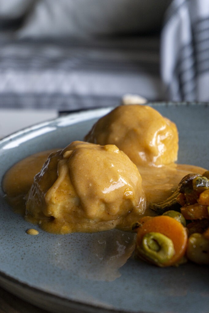 Albóndigas de pavo con salsa chipotle