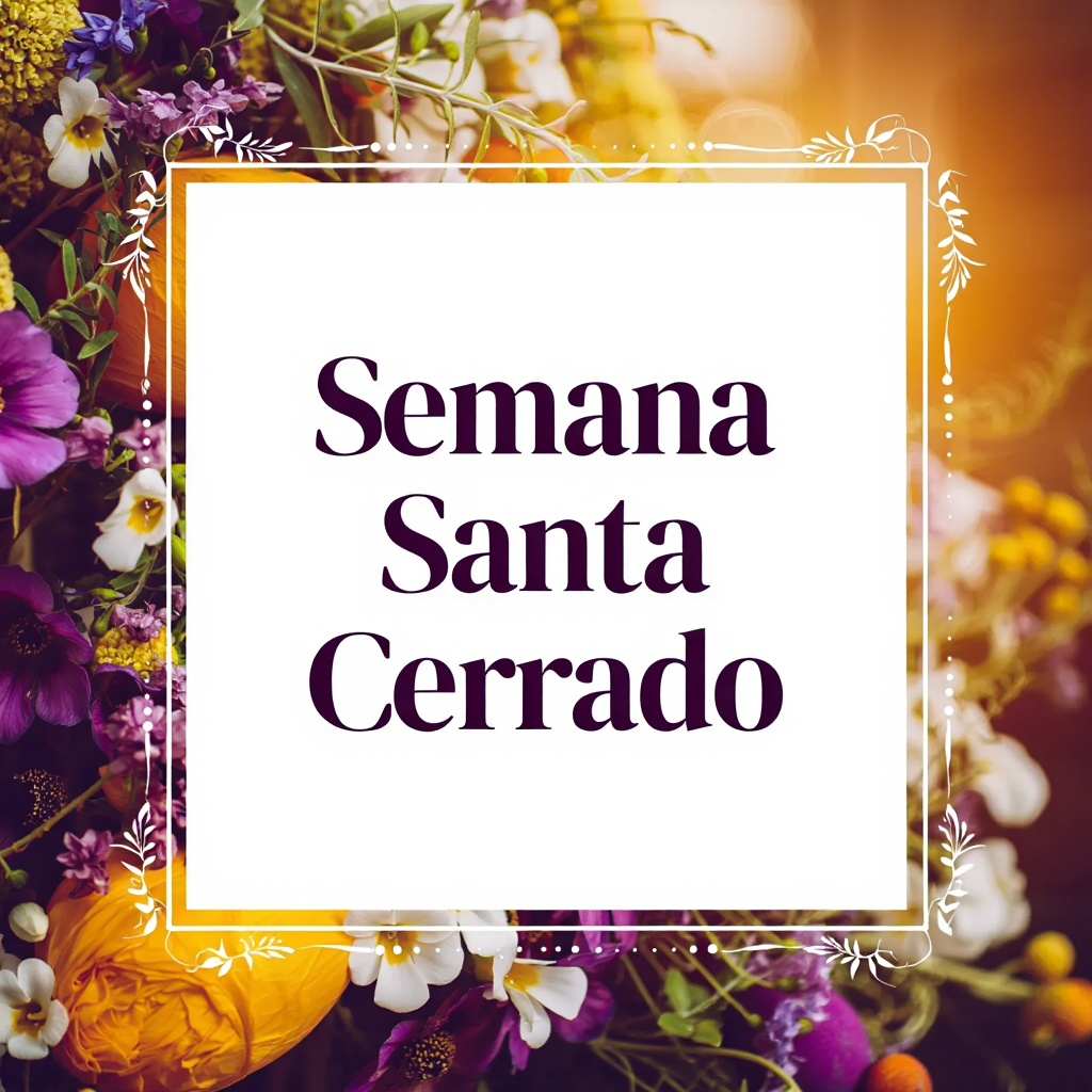 📢 Aviso importante – Semana Santa