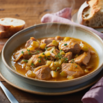 Comida a domicilio - Ragú de pavo con manzana y hierbas provenzales