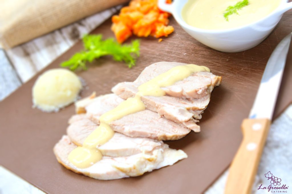 Lomo asado con salsa Pedro Ximenez