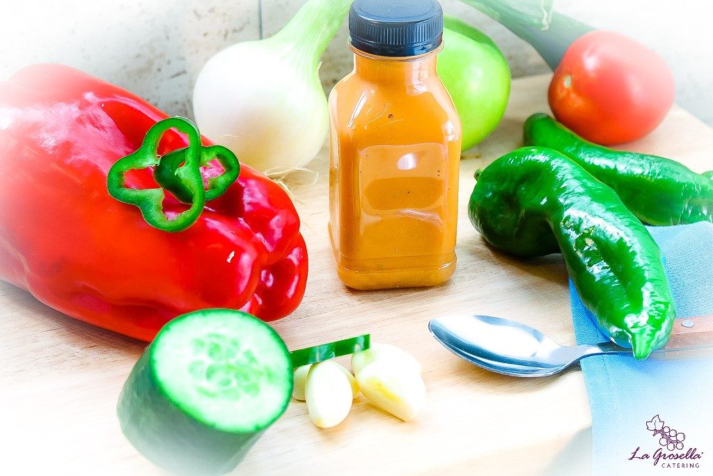 4 envases de gazpacho