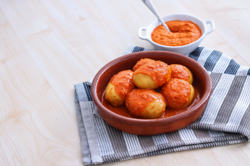 Papas con mojo picón