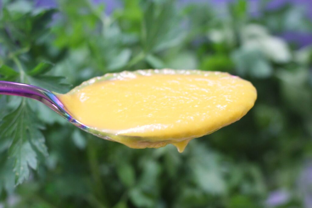 Crema detox de verduras