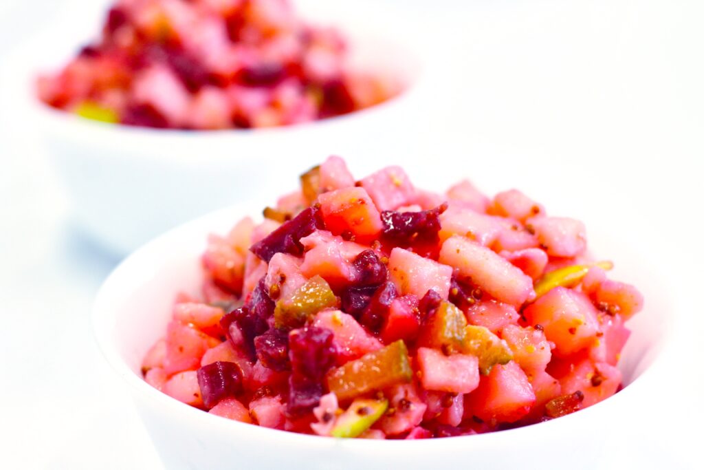 Ensalada de patata con pavo