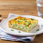 Comida a domicilio - Quiche de calabacín, puerros y 5 quesos