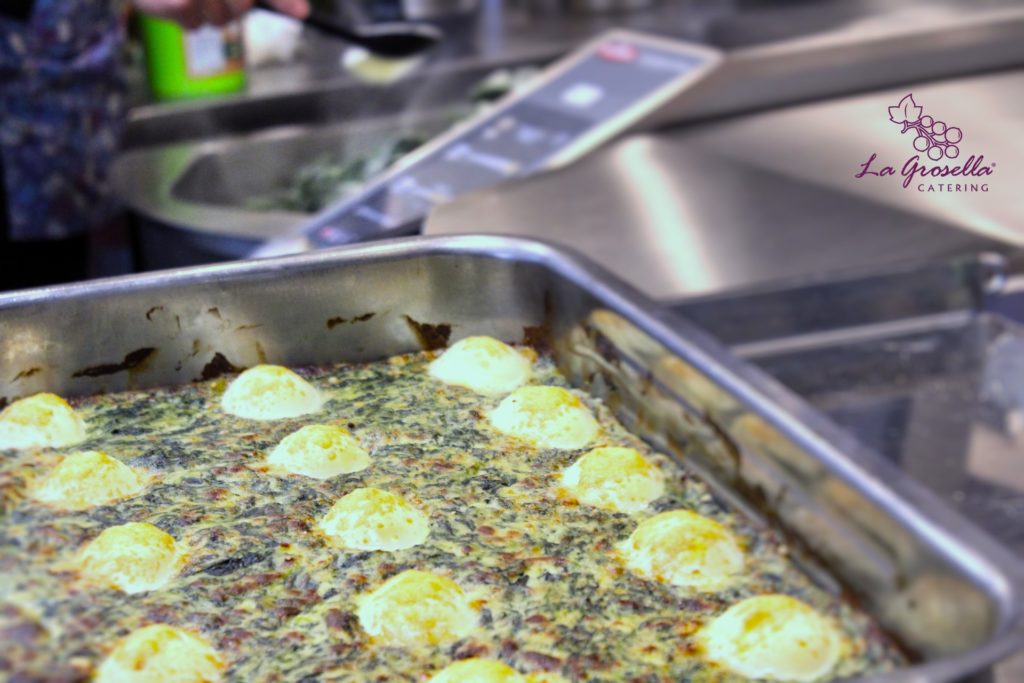 Gratín de acelgas con ricotta