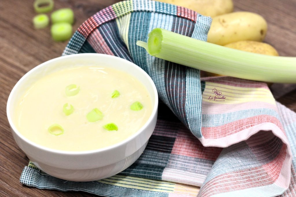 Crema detox de boniato y colirábano