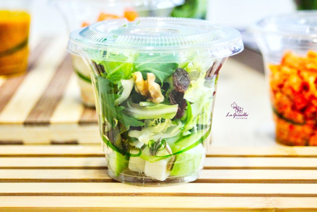 Mini ensalada de Queso de Cabra y Frutos secos