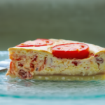 Comida a domicilio - Quiche con tomate seco y tomate natural