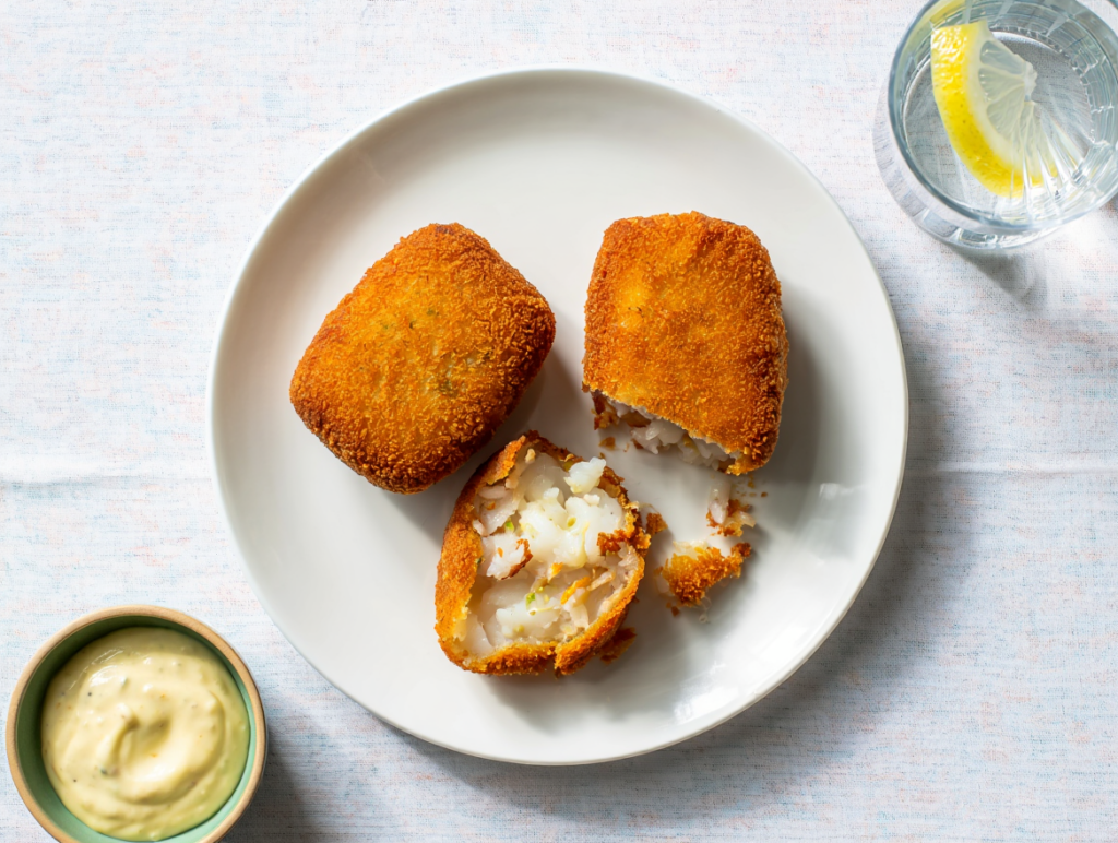 Croquetones de bacalao