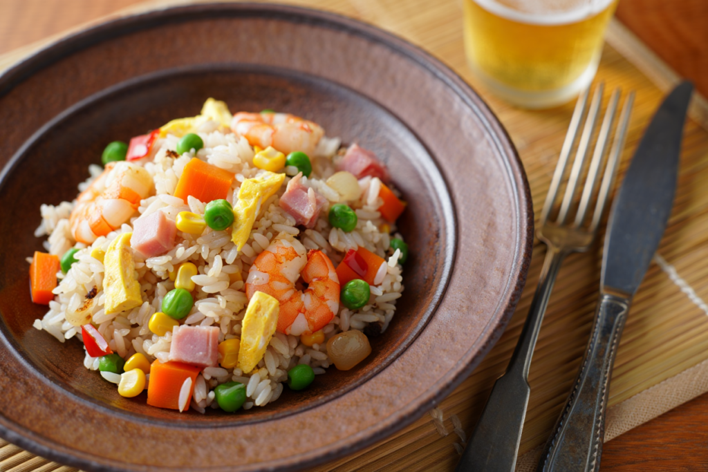 Arroz tres delicias
