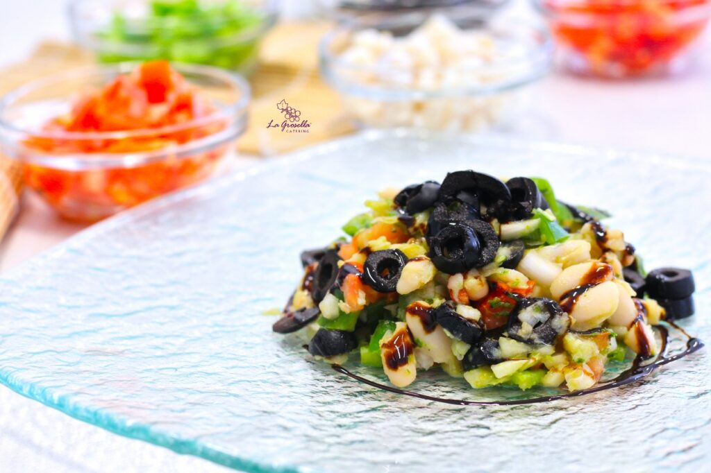 Empedrat de alubias blancas con bacalao
