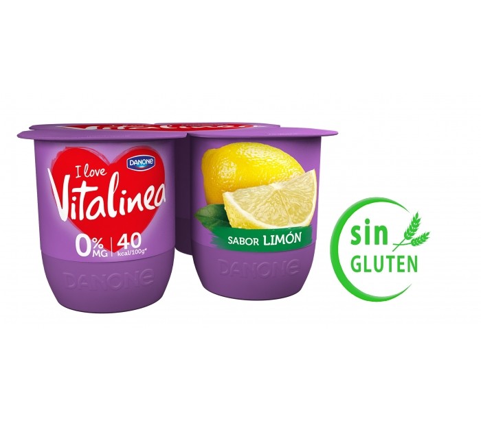 Yogur de limón Vitalinea extra