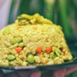 Comida a domicilio - Arroz  con verduras indias y leche de coco