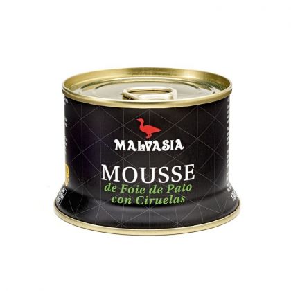 Mousse de foie de pato con ciruelas 130 Gr.