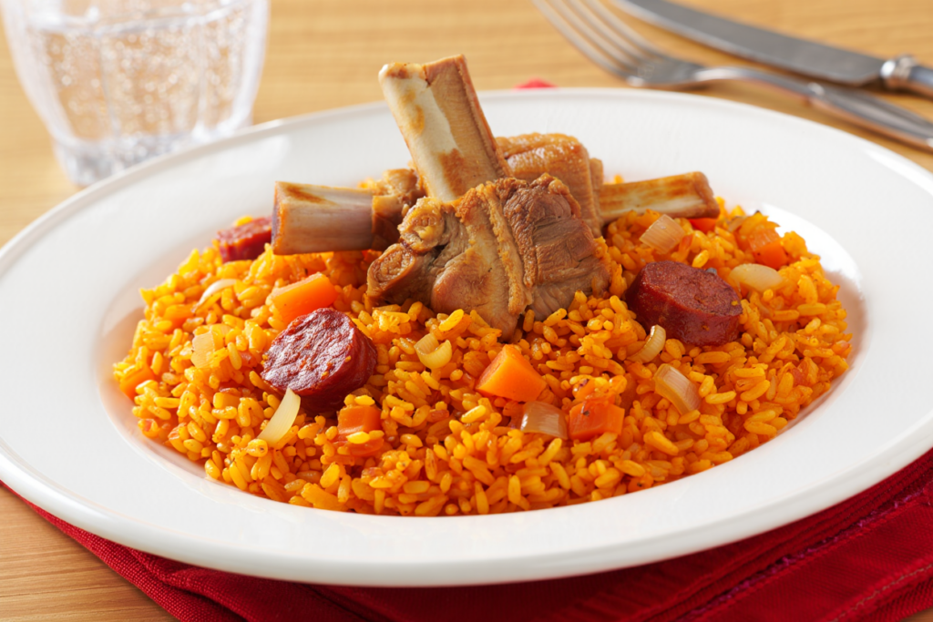 Arroz con costillas