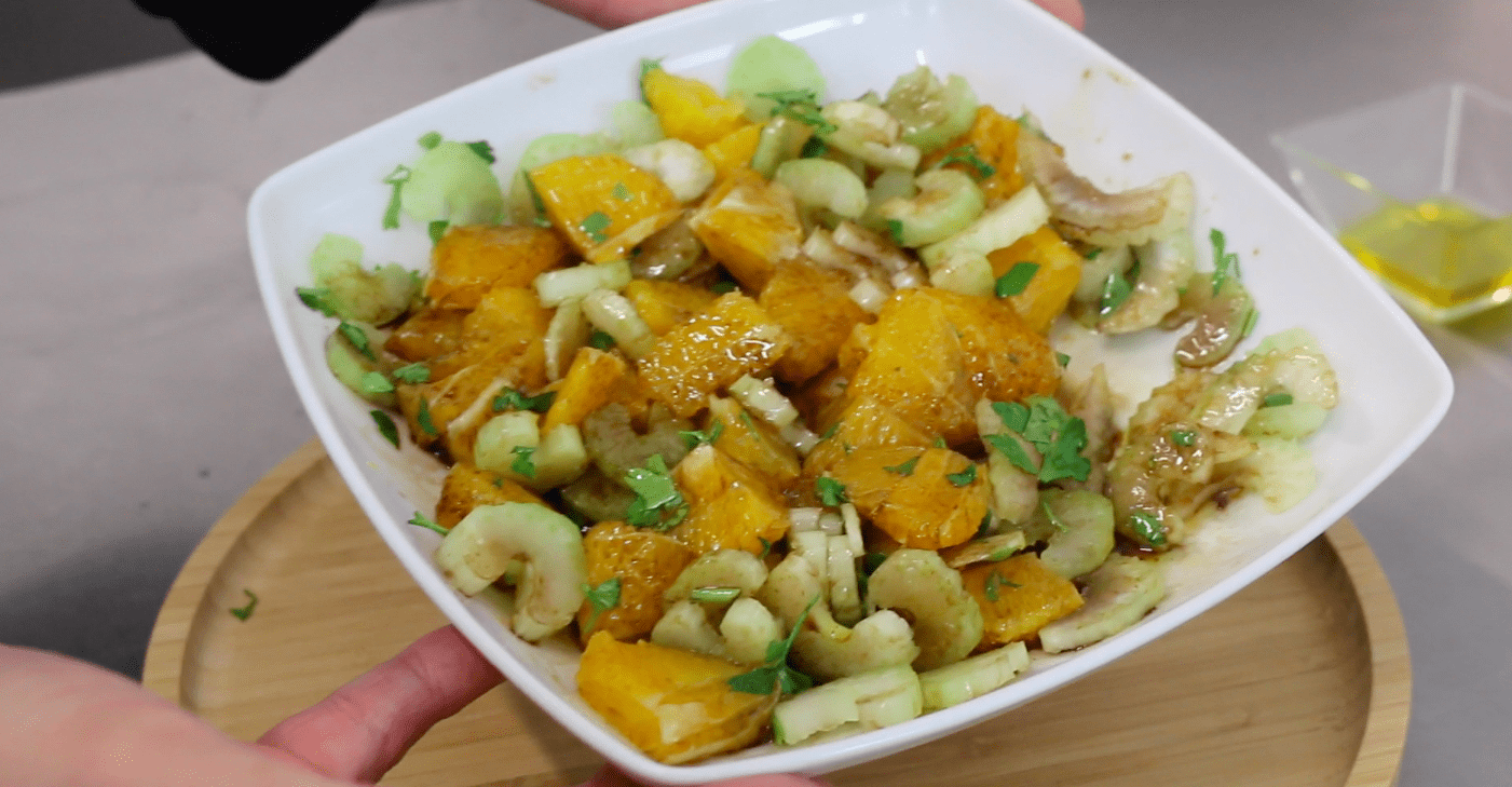 Ensalada siciliana para triunfar en Nochebuena