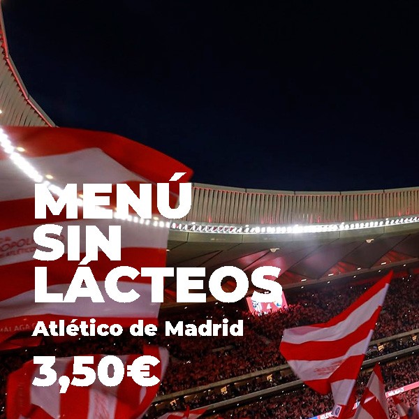 Menú Sin Lácteos ATM