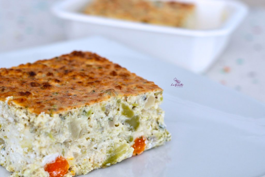 Quiche de 3 coles y queso de cabra