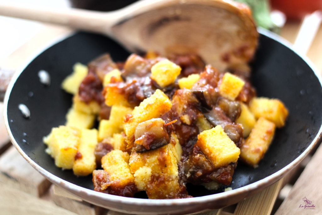 Polenta de maíz a la norma