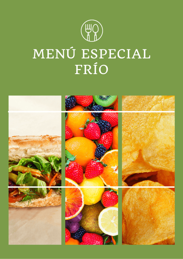 Menú Especial Frío