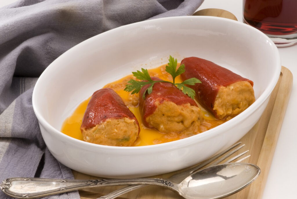 Pimientos del piquillo rellenos de marisco (4/U)
