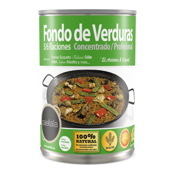 Fondo de verduras concentrado 425 gr.