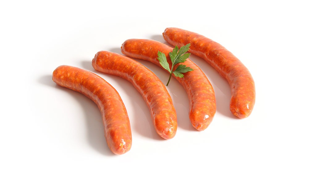Longaniza fresca roja de pollo