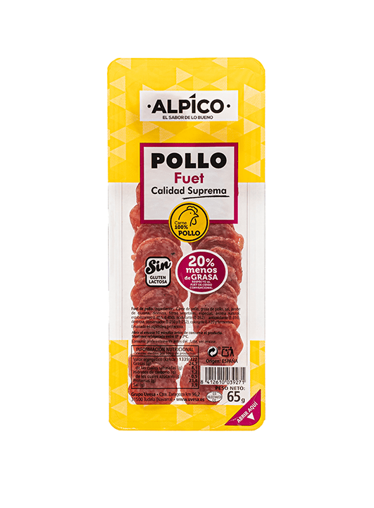 Protegido: Fuet de pollo Alpíco loncheado 65gr.