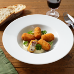 Comida a domicilio - Croquetones de jamón ibérico
