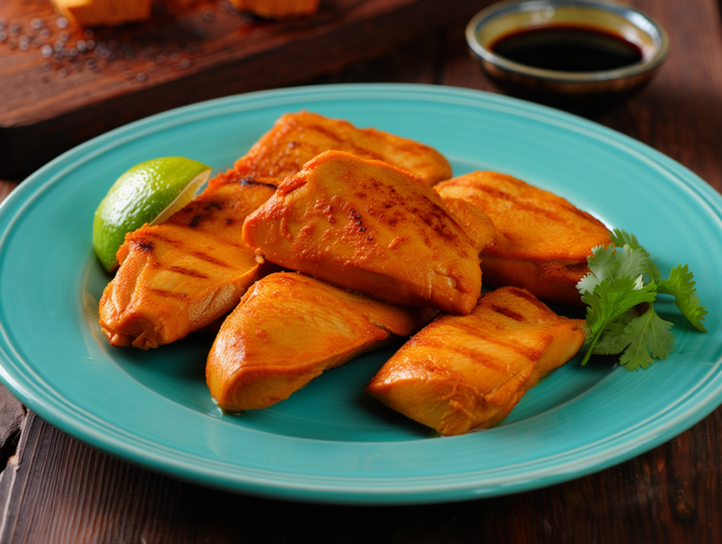 Contramuslos de pollo al estilo peruano