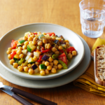 Comida a domicilio - Ragú de garbanzos con verduras