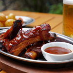 Comida a domicilio - Costillas a la barbacoa