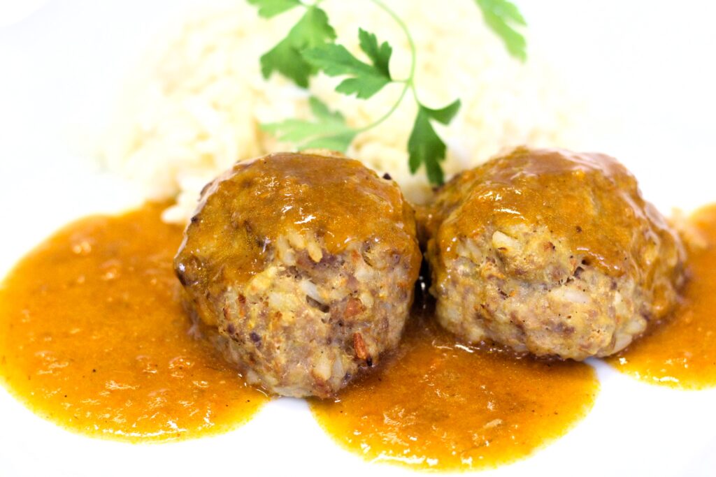 Albóndigas en salsa
