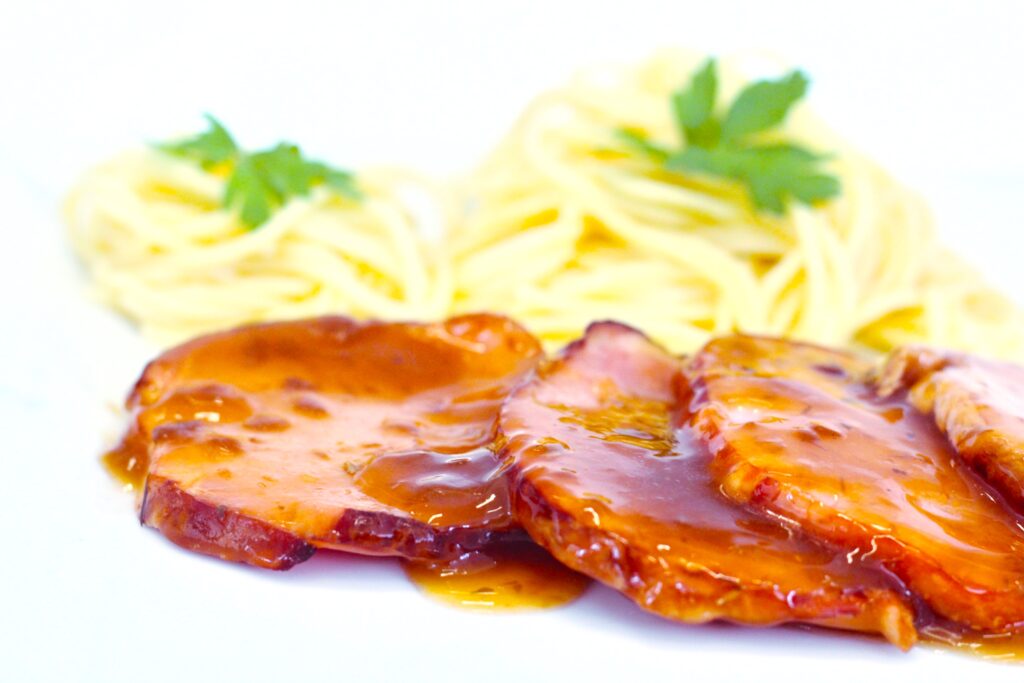 Lomo de Sajonia a las finas hierbas