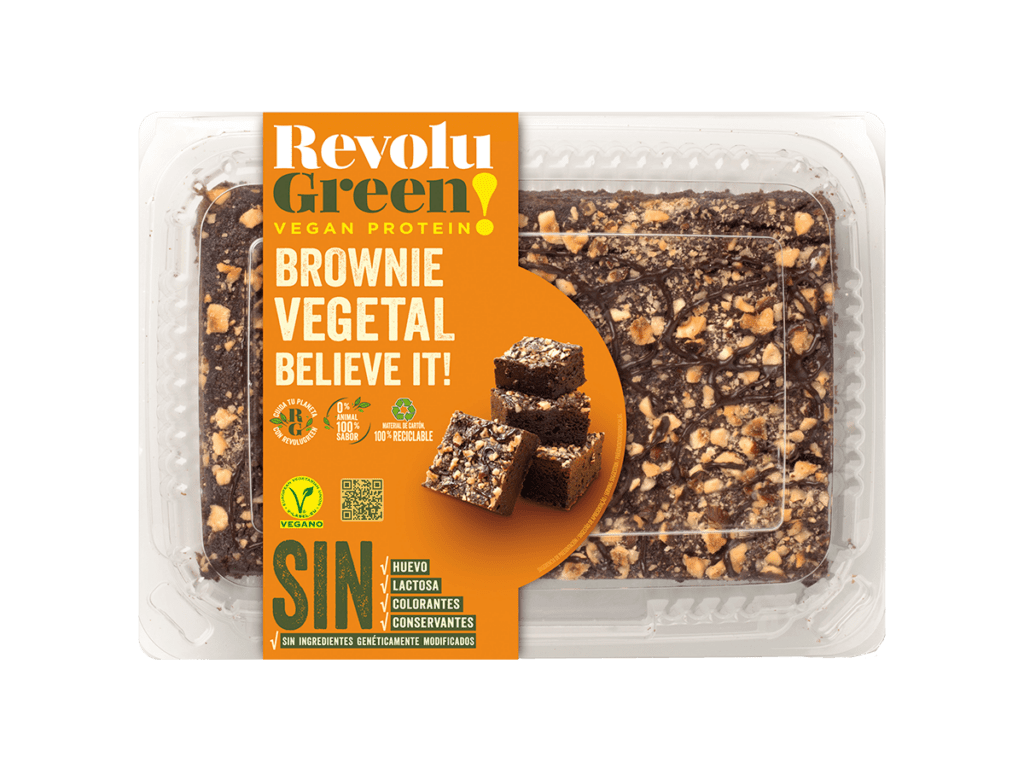 Brownie vegano