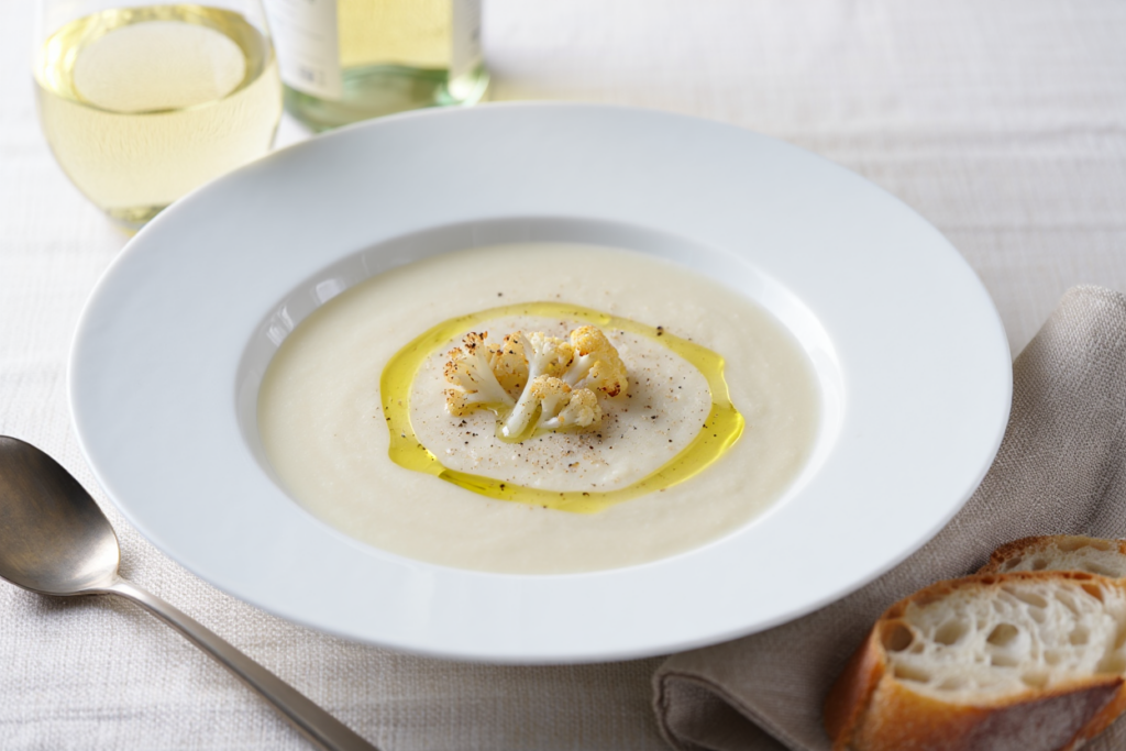 Crema de coliflor