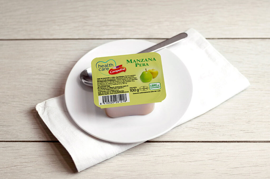 Compota de pera y manzana Campofrío