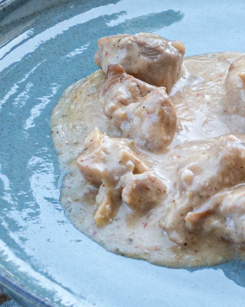 Ragú de pavo con salsa cusqueña