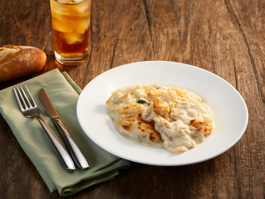 Bacalao a la nata