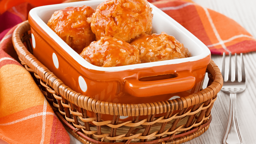 Albóndigas de salmón con salsa de tomate